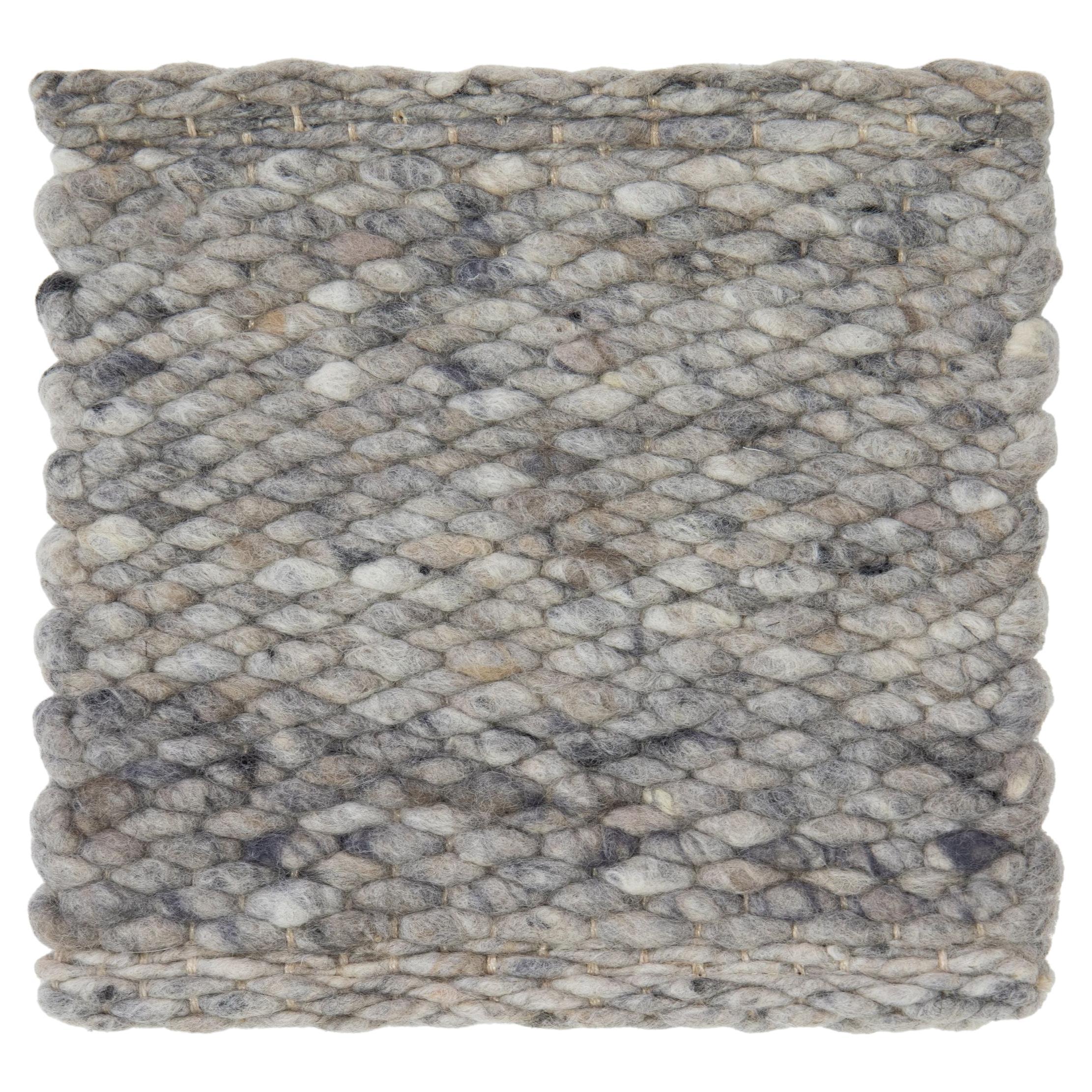 Apadana's Modern Texture Designed Custom Wool Rug