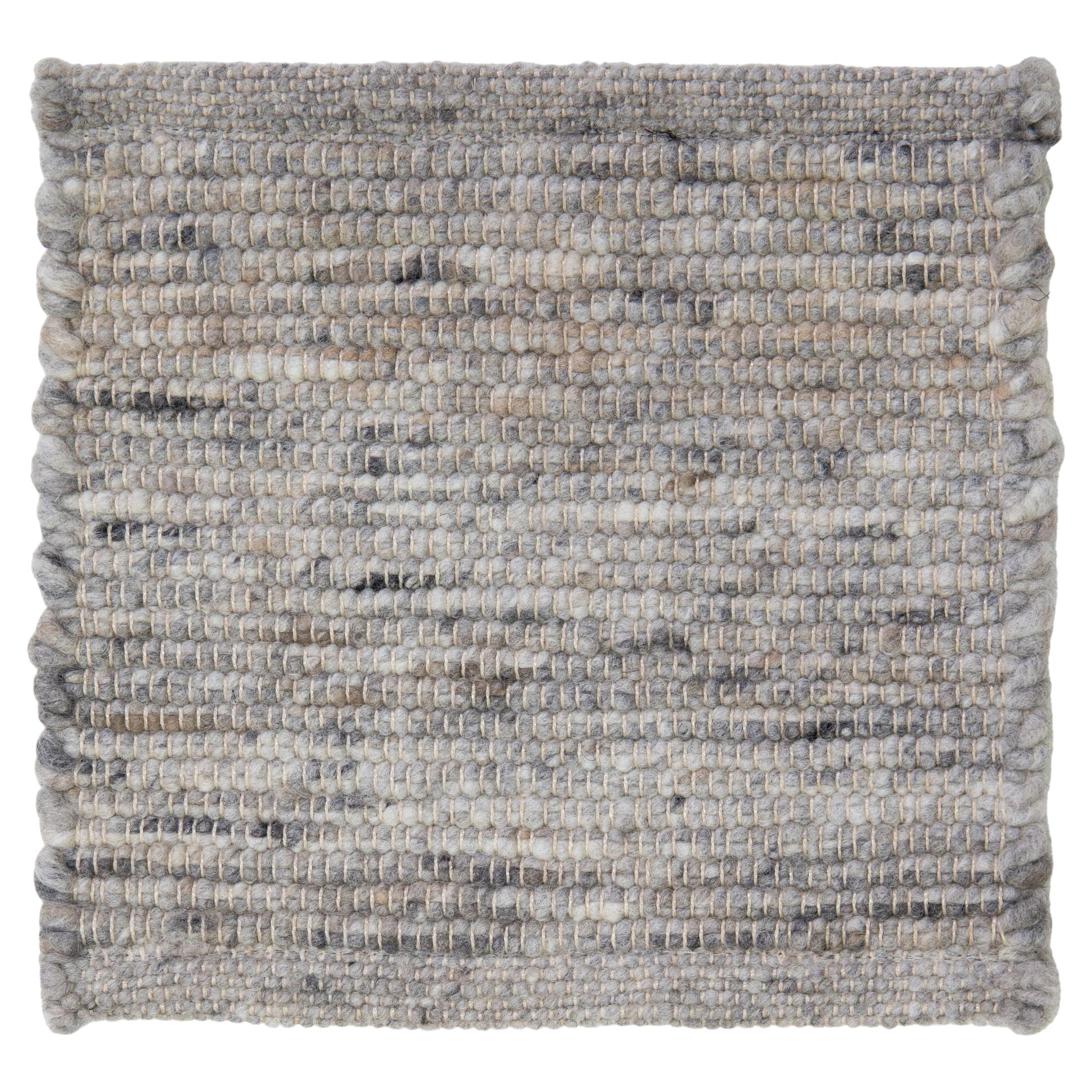Apadana's Modern Texture Designed Custom Wool Rug