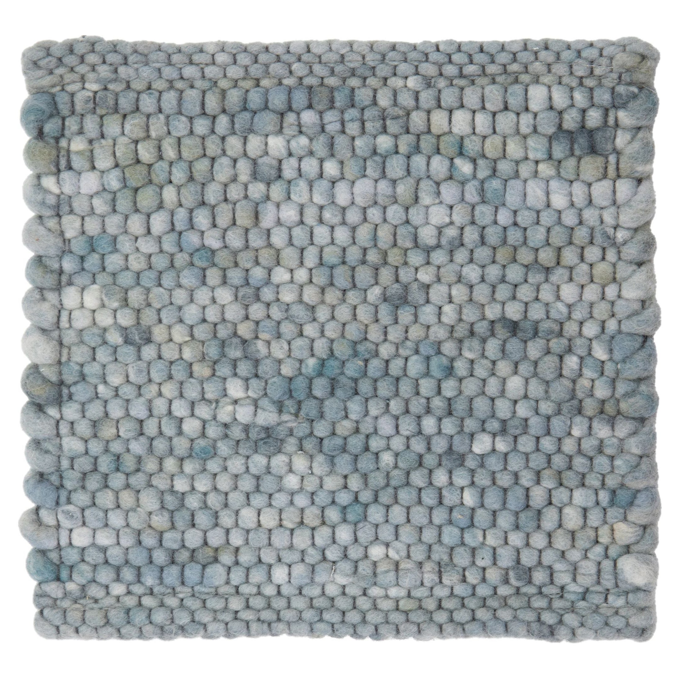 Apadana's Modern Texture Designed Custom Wool Rug In light Gray