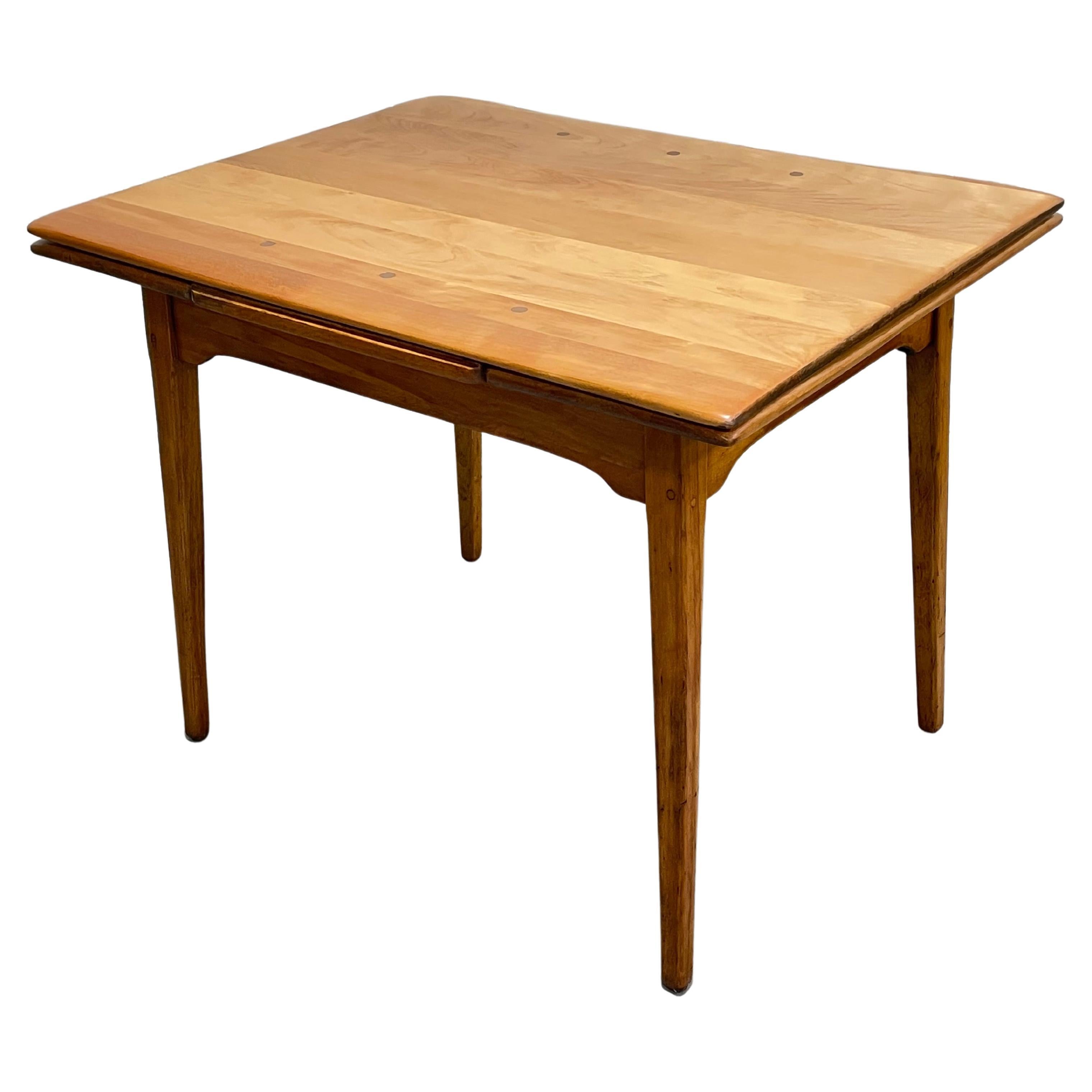 Apartment Sized Mid Century MODERN Expandable DINING TABLE, c. 1940's