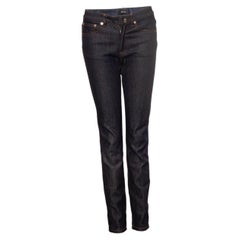 A.P.C., blue jeans with orange stitching