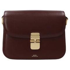 A.p.c. Crossbody Bag — Burgundy