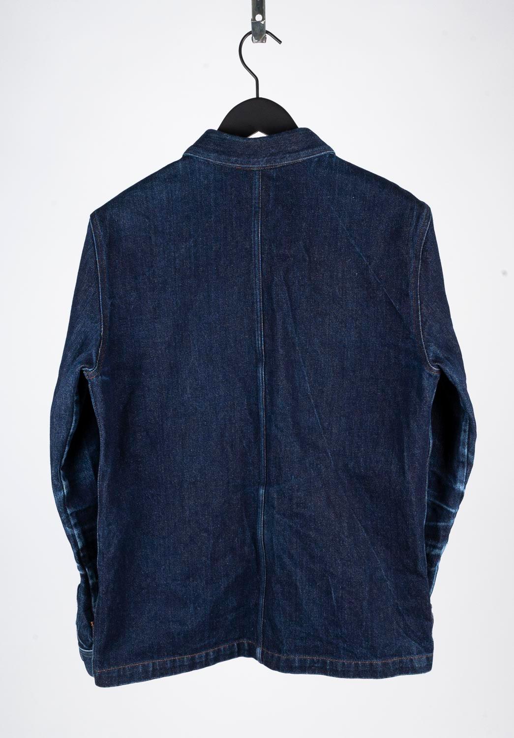  APC Denim Shirt-Jacket Men Jacket Size L S528 For Sale 1