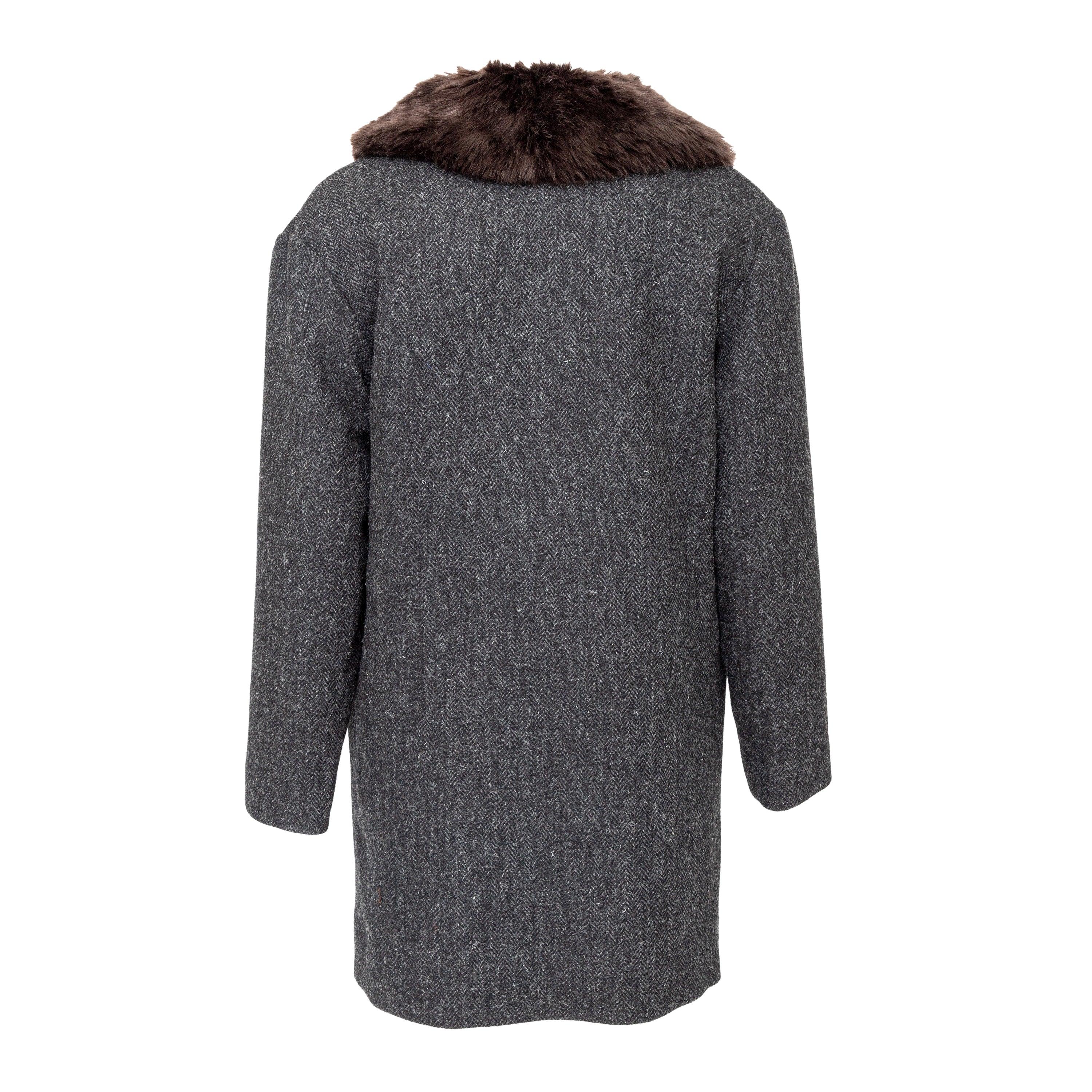 A.P.C. Faux Fur Coat - '20s In Excellent Condition For Sale In Milano, IT