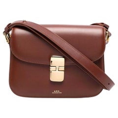 A.P.C. Grace Umhängetasche – Braun
