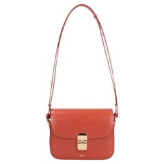 A.P.C. Grace Umhängetasche – Rot