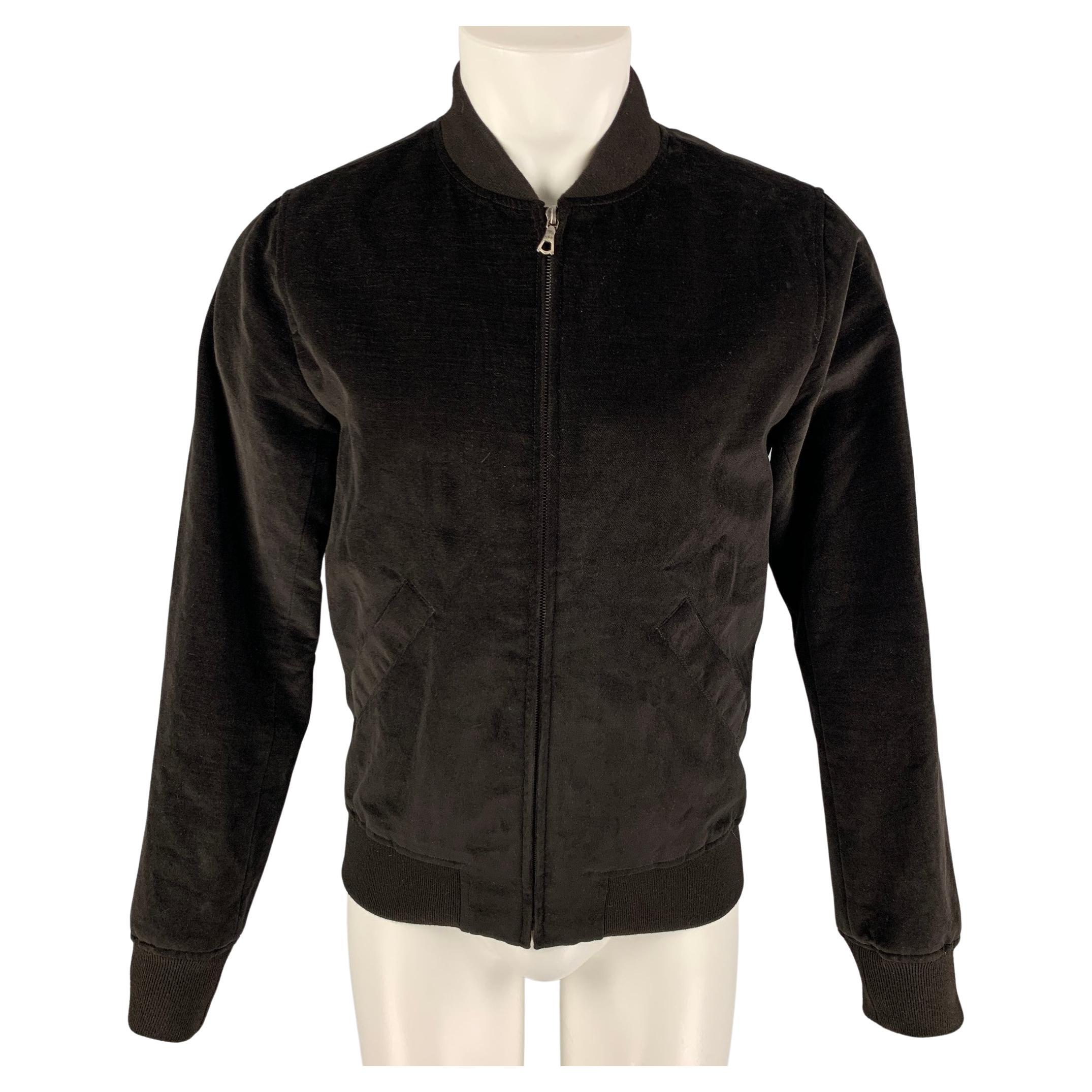 apc suede bomber jacket