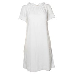 A.P.C., white dotted dress