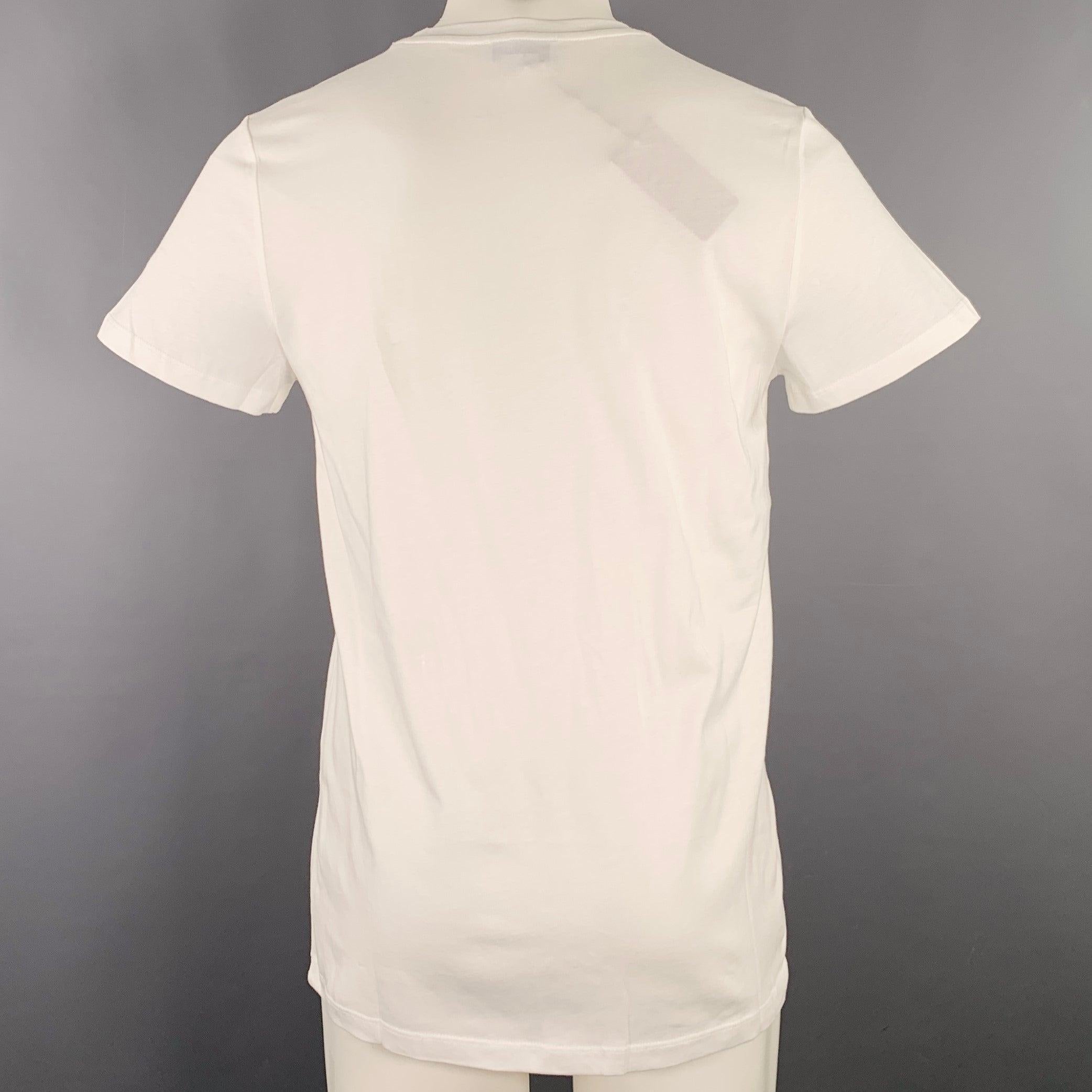 A.P.C. x KID CUDI Größe M Dream On White T-Shirt aus Baumwolle mit Rundhalsausschnitt und Baumwollstickerei im Zustand „Hervorragend“ in San Francisco, CA