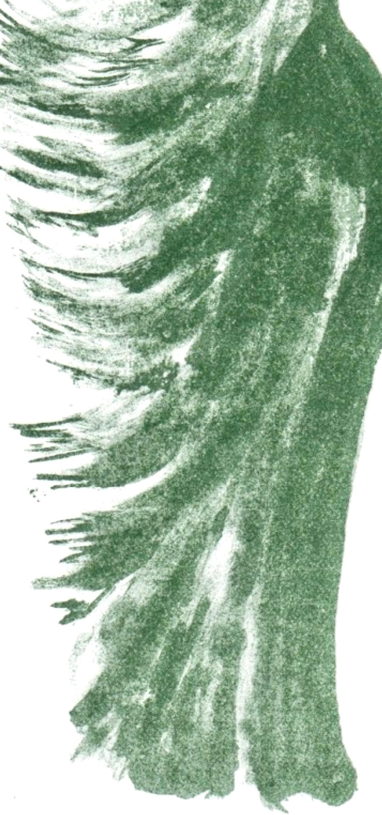 Lithographie auf Vélin d'Arches Papier. Papierformat: 12,81 x 9,81 Zoll. Beschriftung: Unsigniert und nicht nummeriert, wie ausgegeben. Anmerkungen: Aus dem Album, Souvenirs et Portraits d'Artistes, 1972. Herausgegeben von Éditions A. C. Mazo et