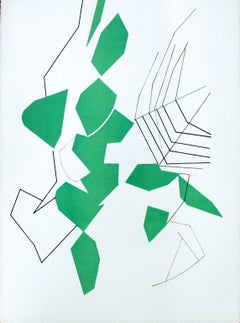 Andre Beaudin - 'Feuilles Evadees' From Souvenirs de Portraits d'Artistes