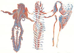 Apel-Les Fenosa 'Untitled' 1975- Lithograph- Signed