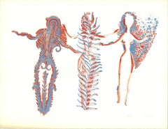 Apel-Les Fenosa 'Senza titolo' 1975- Litografia- Firmato
