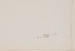 Apeles Fenosa Spanish Sculptor Mourlot Lithograph Abstract Expressionist Figures