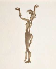 Apeles Fenosa Scultore spagnolo Mourlot Litografia Figure espressioniste astratte