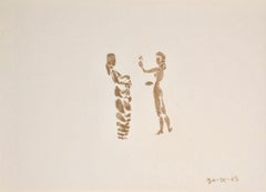 Apeles Fenosa Scultore spagnolo Mourlot Litografia Figure espressioniste astratte