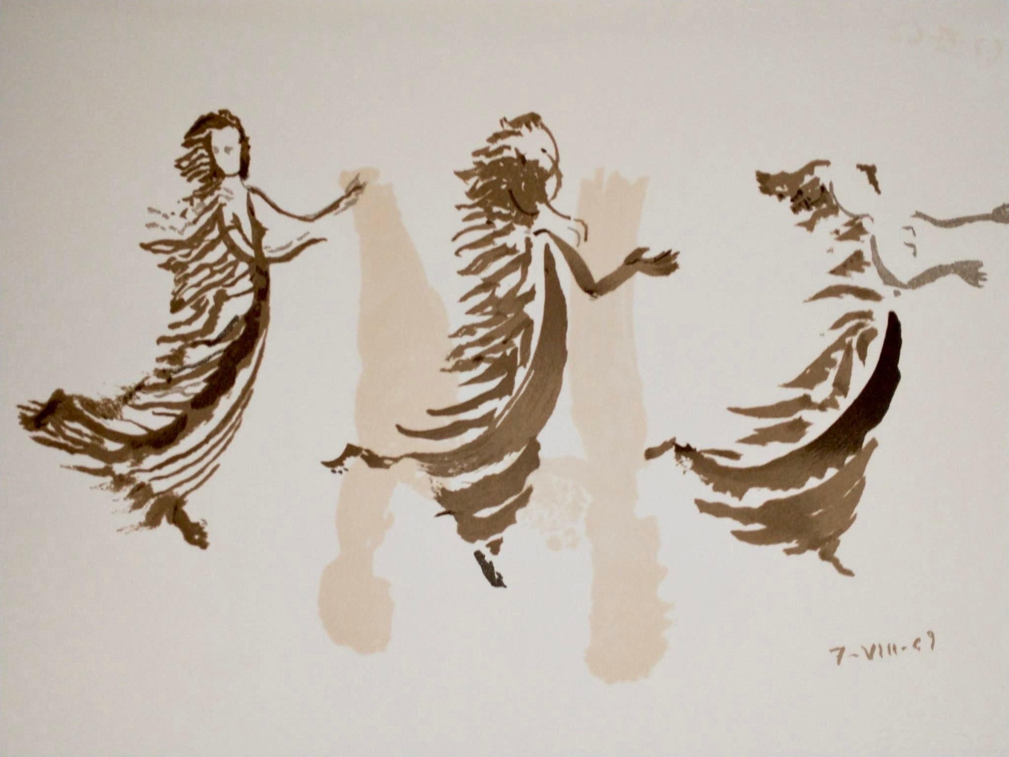 Ce document est tiré d'une édition limitée et signée à la main (édition de 125 exemplaires).  lithographies in-folio ou pleine page, certaines comportant un poème au verso. Les feuilles individuelles ne sont ni signées ni numérotées. Cette annonce