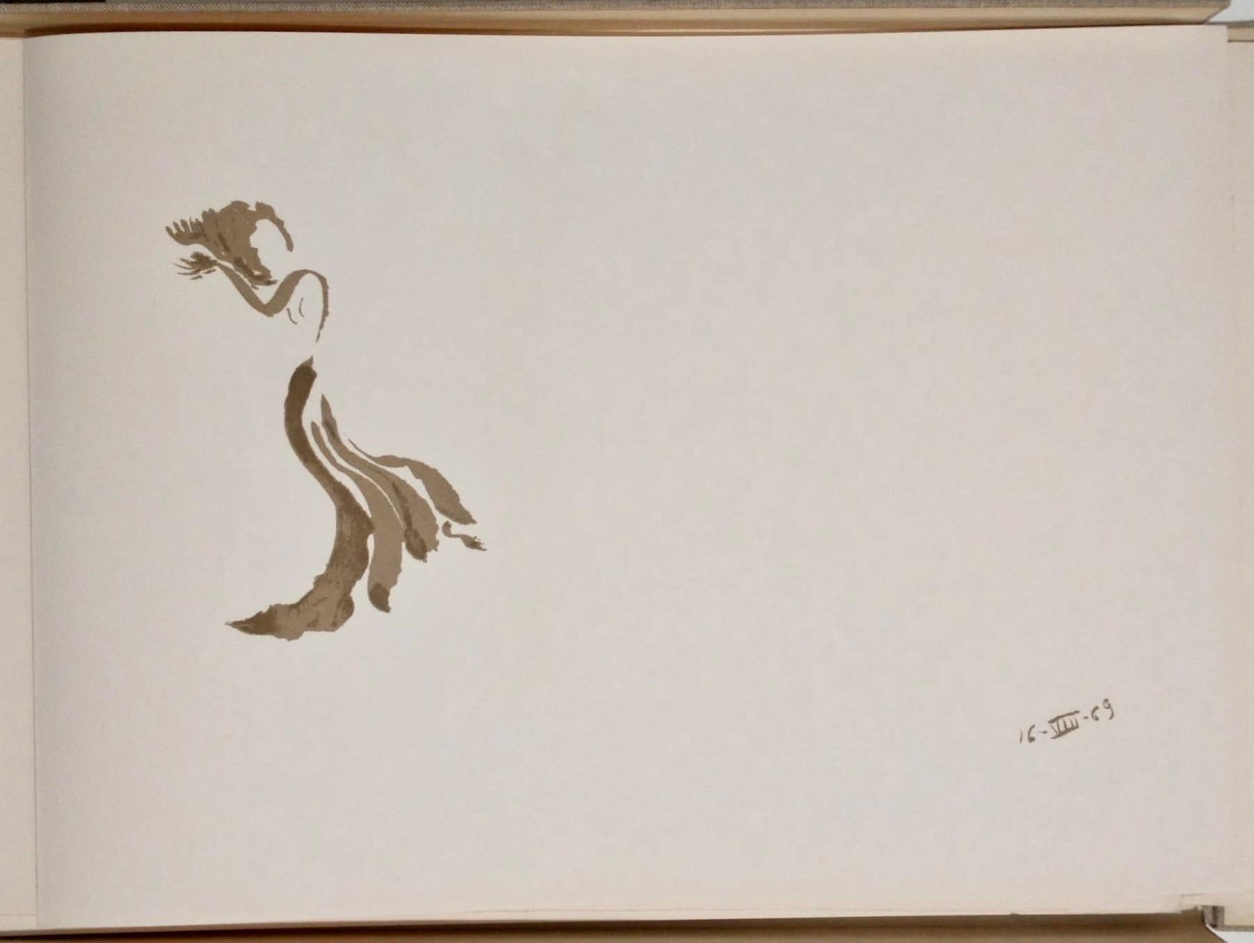 Questa è un'edizione limitata e firmata a mano (edizione di 125 esemplari).  litografie in folio o a pagina intera, alcune con una poesia sul retro. I singoli fogli non sono firmati o numerati. Questo annuncio riguarda solo il foglio unico, non il
