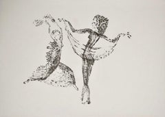 Apeles Fenosa Escultor español Mourlot Litografía Figuras expresionistas abstractas