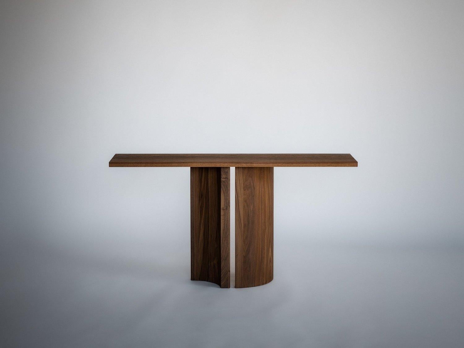 Néerlandais Aperta C1 100 Table console en noyer américain par Mokko Amsterdam en vente