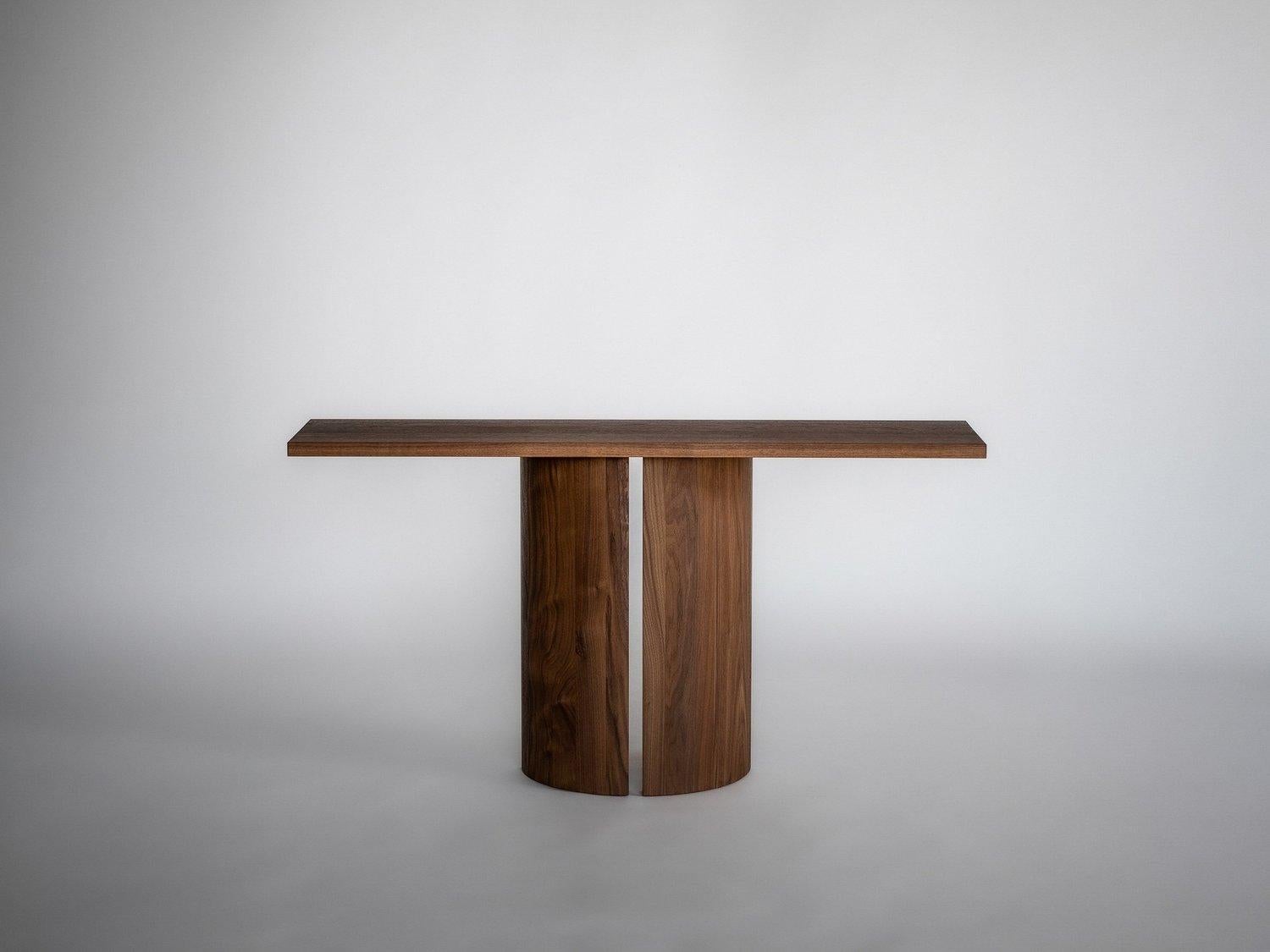 XXIe siècle et contemporain Aperta C1 100 Table console en noyer américain par Mokko Amsterdam en vente