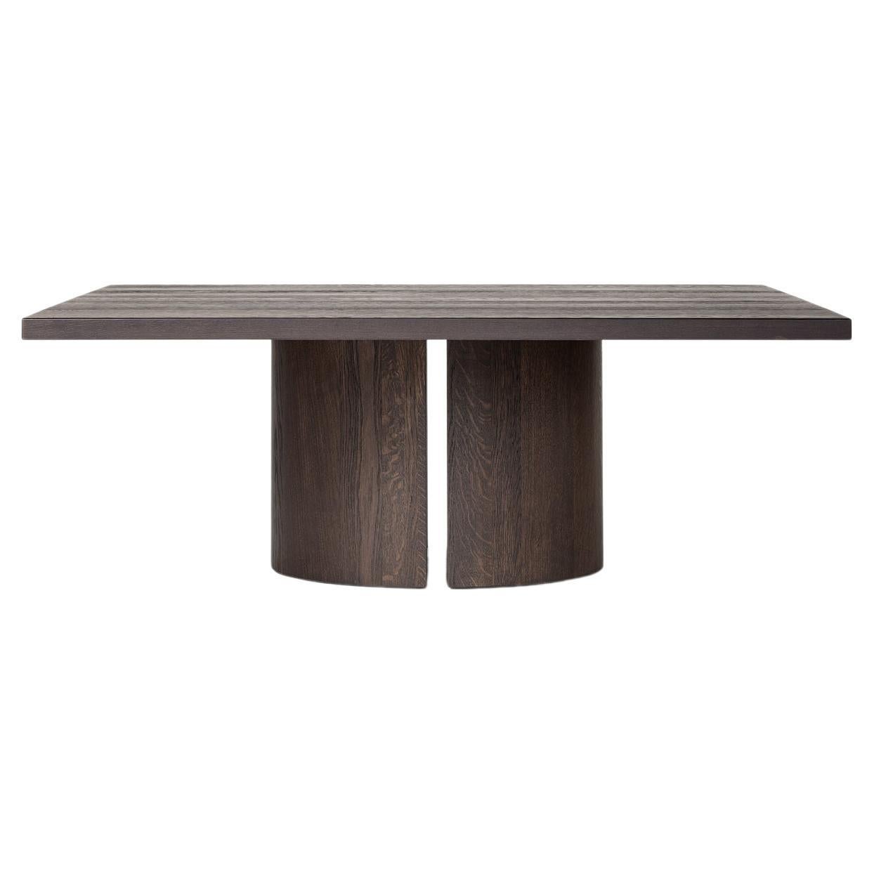Aperta C1 120 Quadratischer Couchtisch aus amerikanischem Nussbaum von Mokko Amsterdam