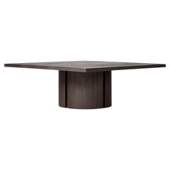 Aperta C1 120 Oak Square Coffee Table by Mokko Amsterdam