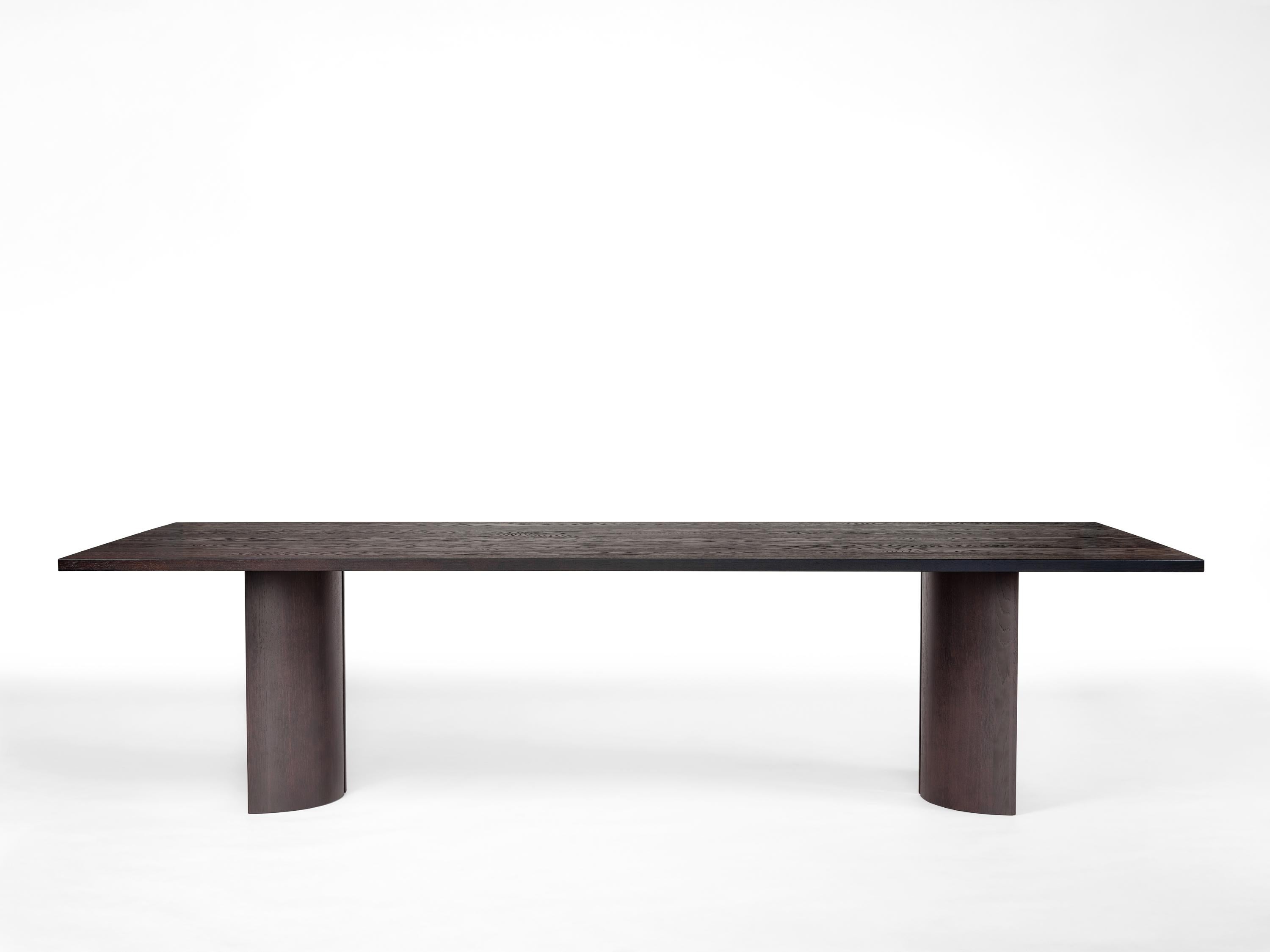 XXIe siècle et contemporain Aperta C1 280 Table de salle à manger rectangulaire en noyer américain par Mokko Amsterdam en vente