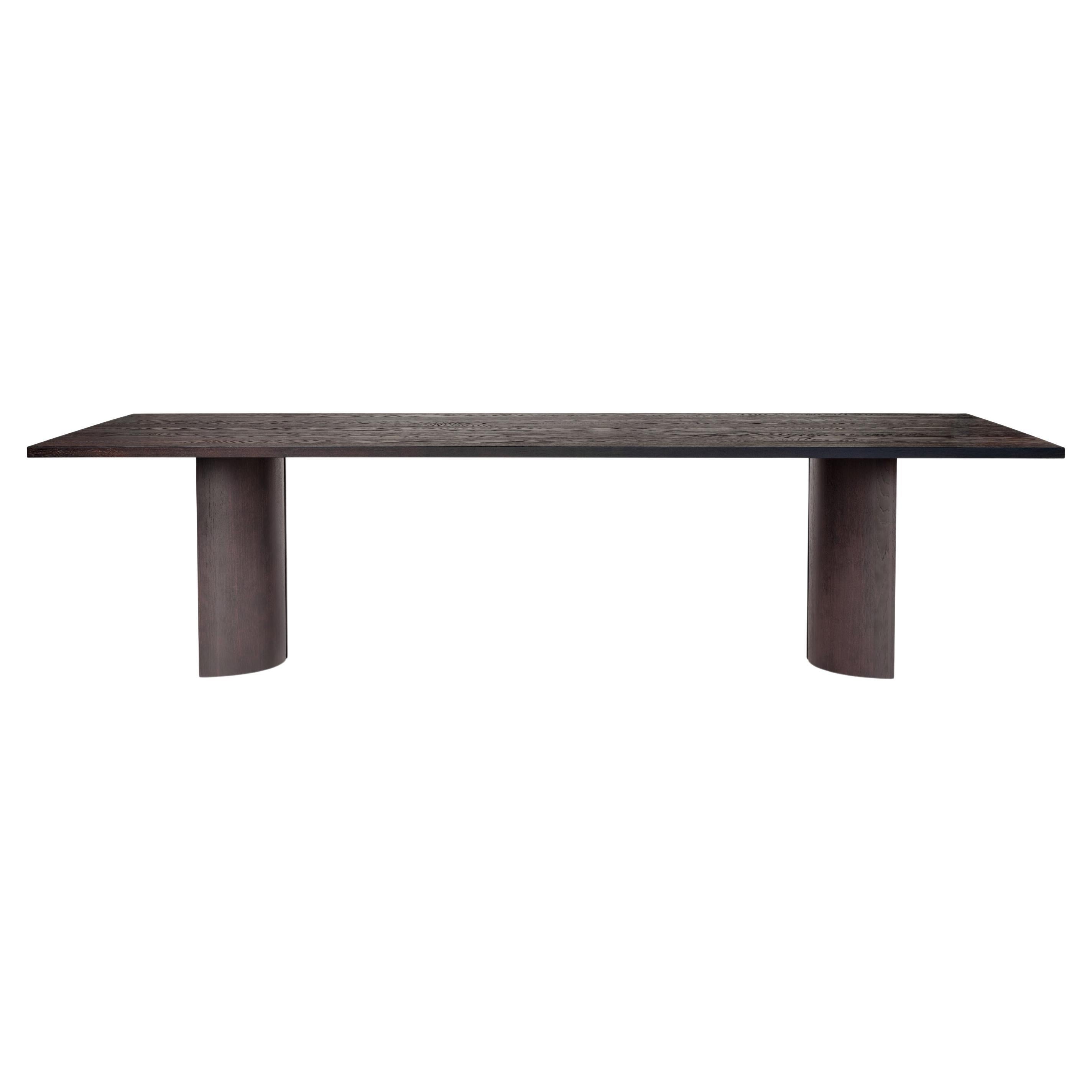 Aperta C1 280 American Walnut Rectangular Dining Table by Mokko Amsterdam