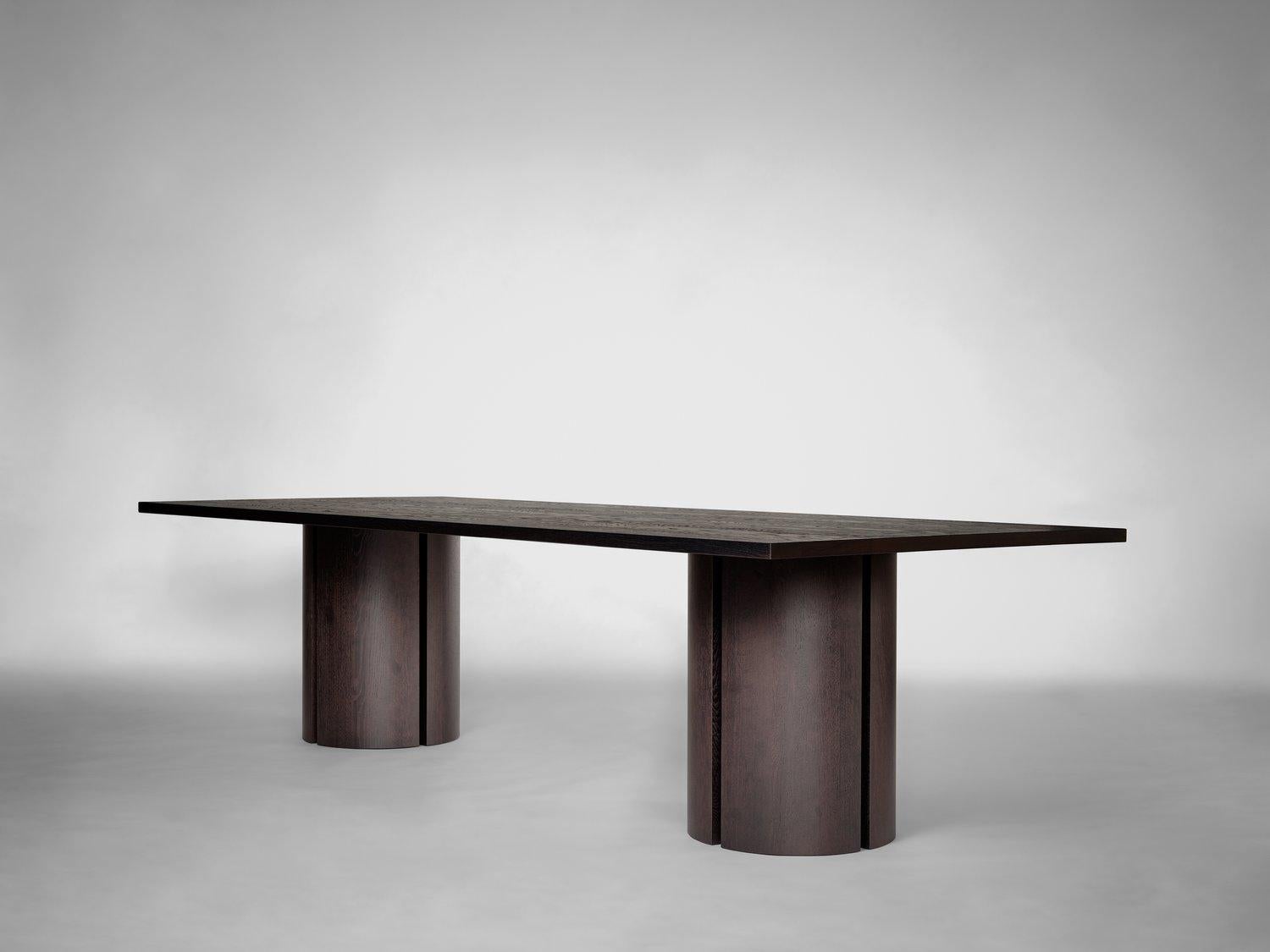 Autre Aperta C1 DB 280 Table de salle à manger rectangulaire en noyer américain par Mokko Amsterdam en vente