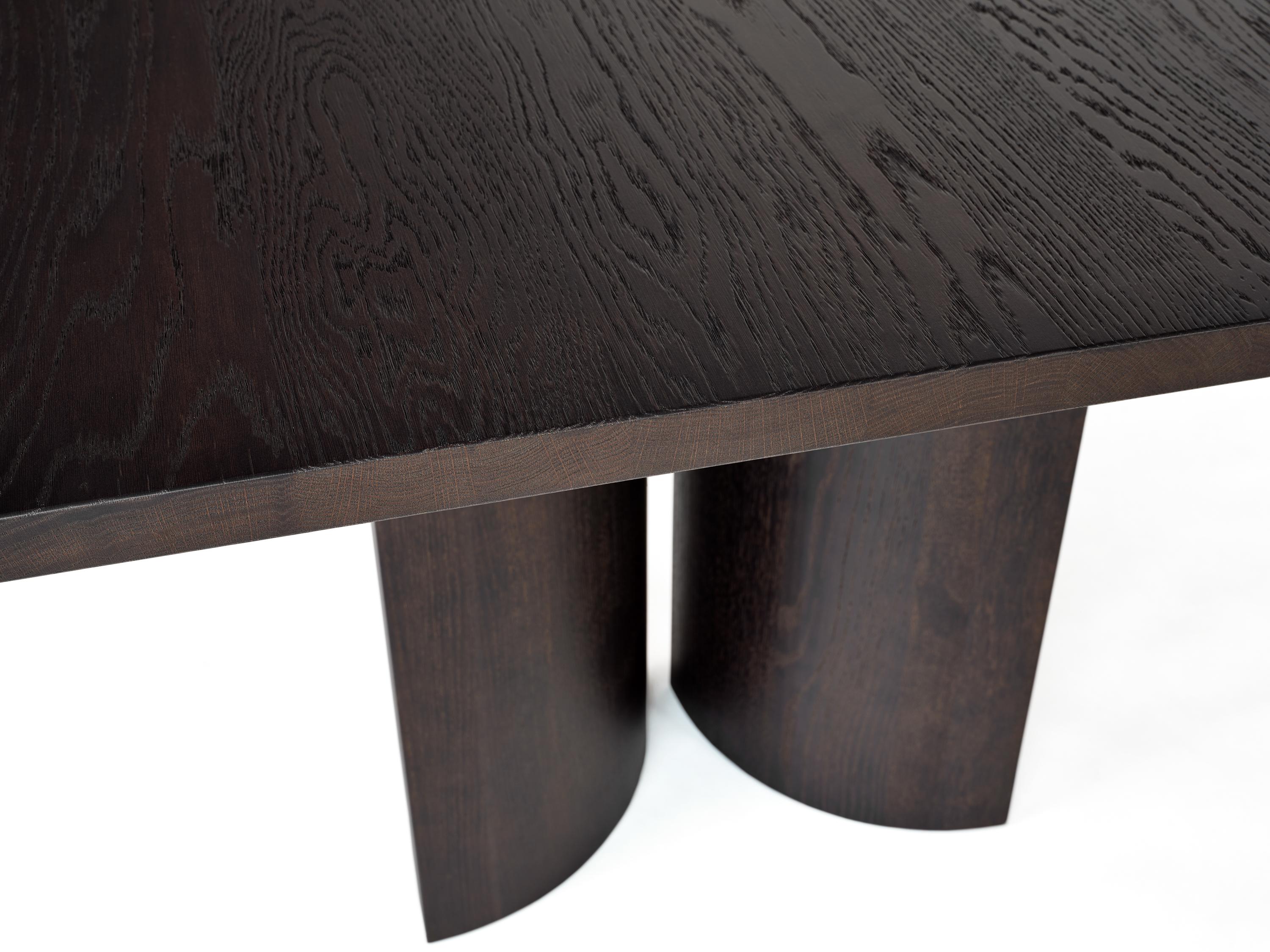 Mesa de comedor rectangular Aperta C3 280 de nogal americano by Mokko Amsterdam en Nuevo estado para la venta en Geneve, CH