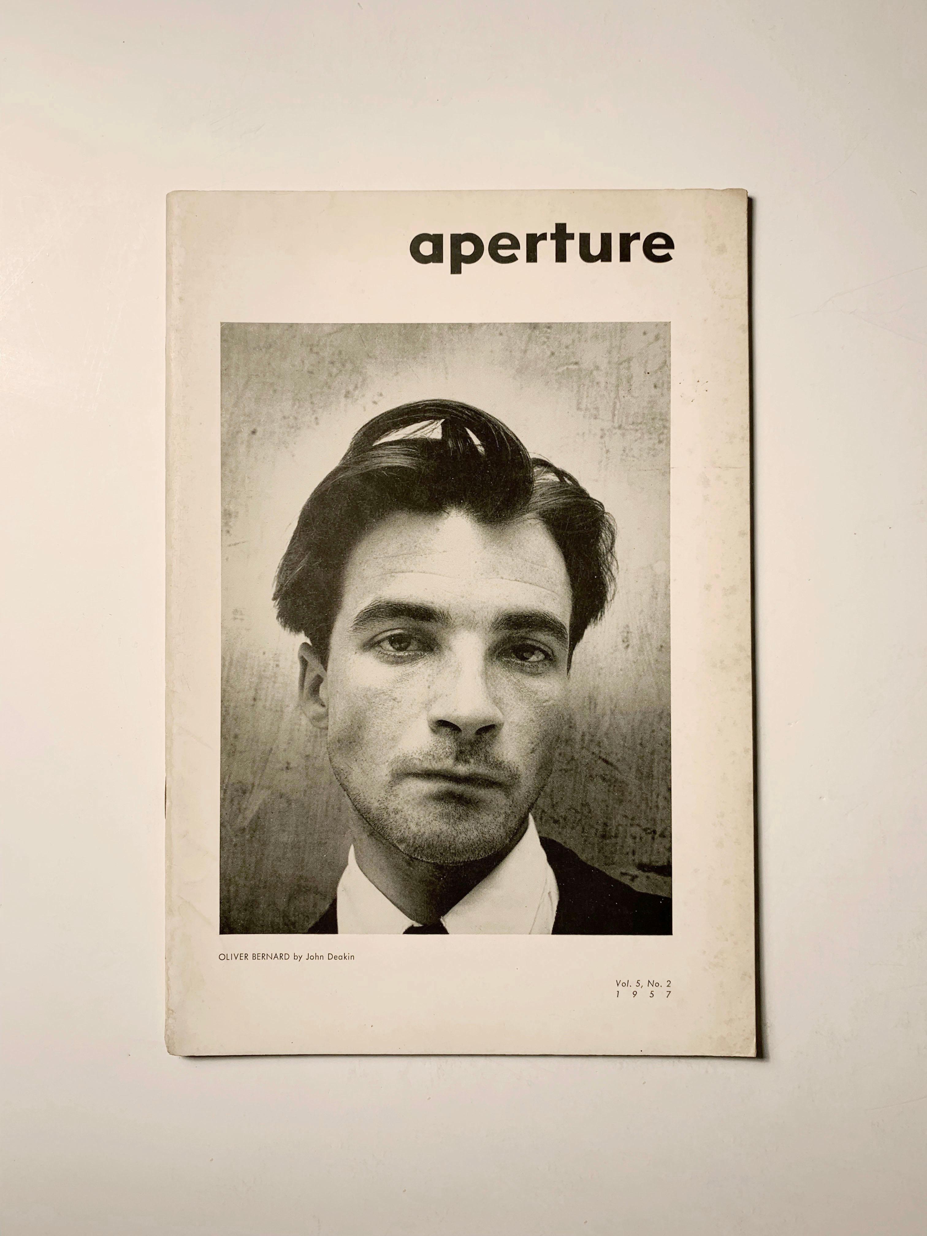 American Aperture Photography Magazine Collection of 6 Early Issues 1950s For Sale
