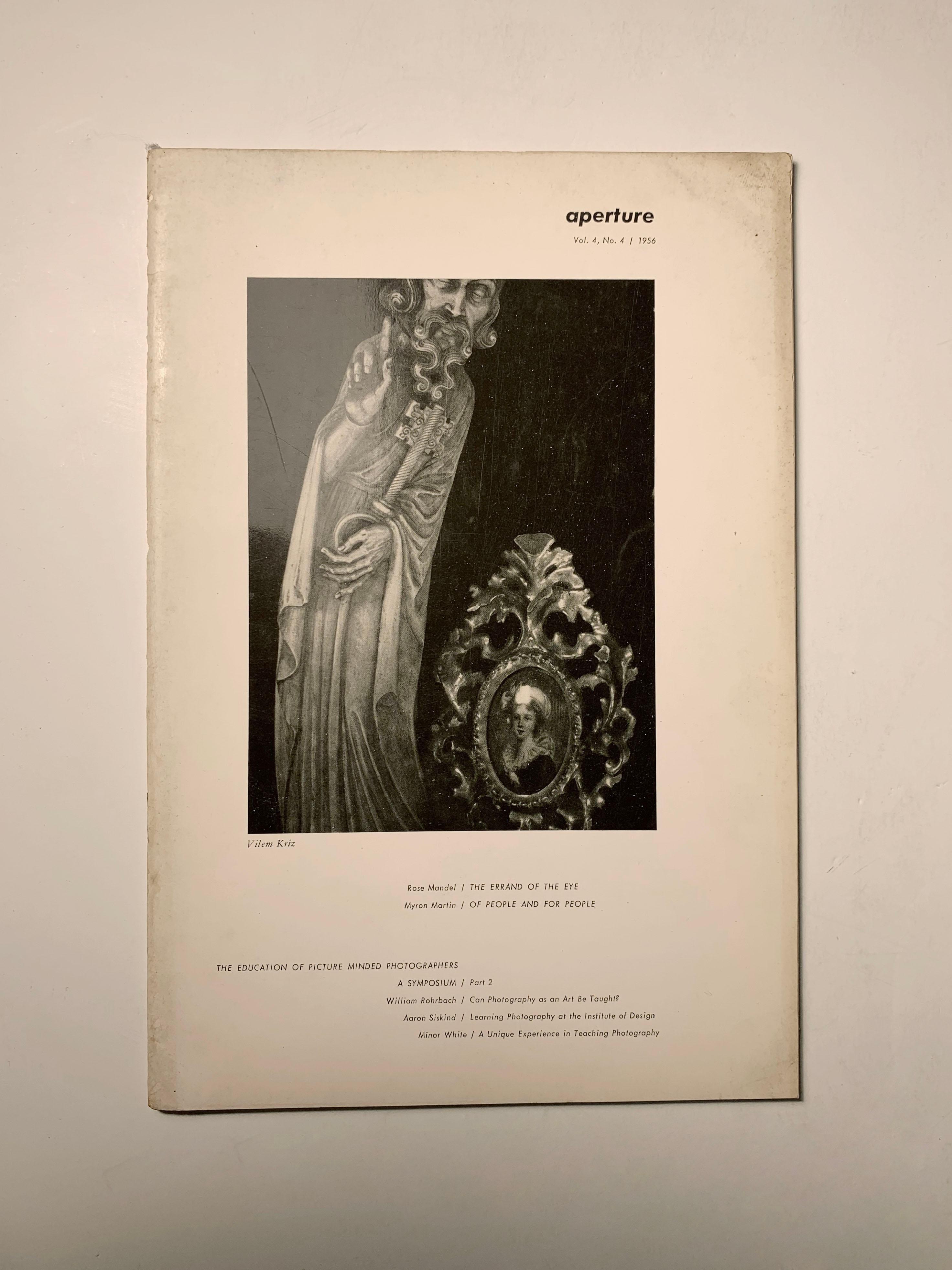 Aperture Photography Magazine Kollektion von 6 frühen Ausgaben 1950er Jahre (Papier) im Angebot