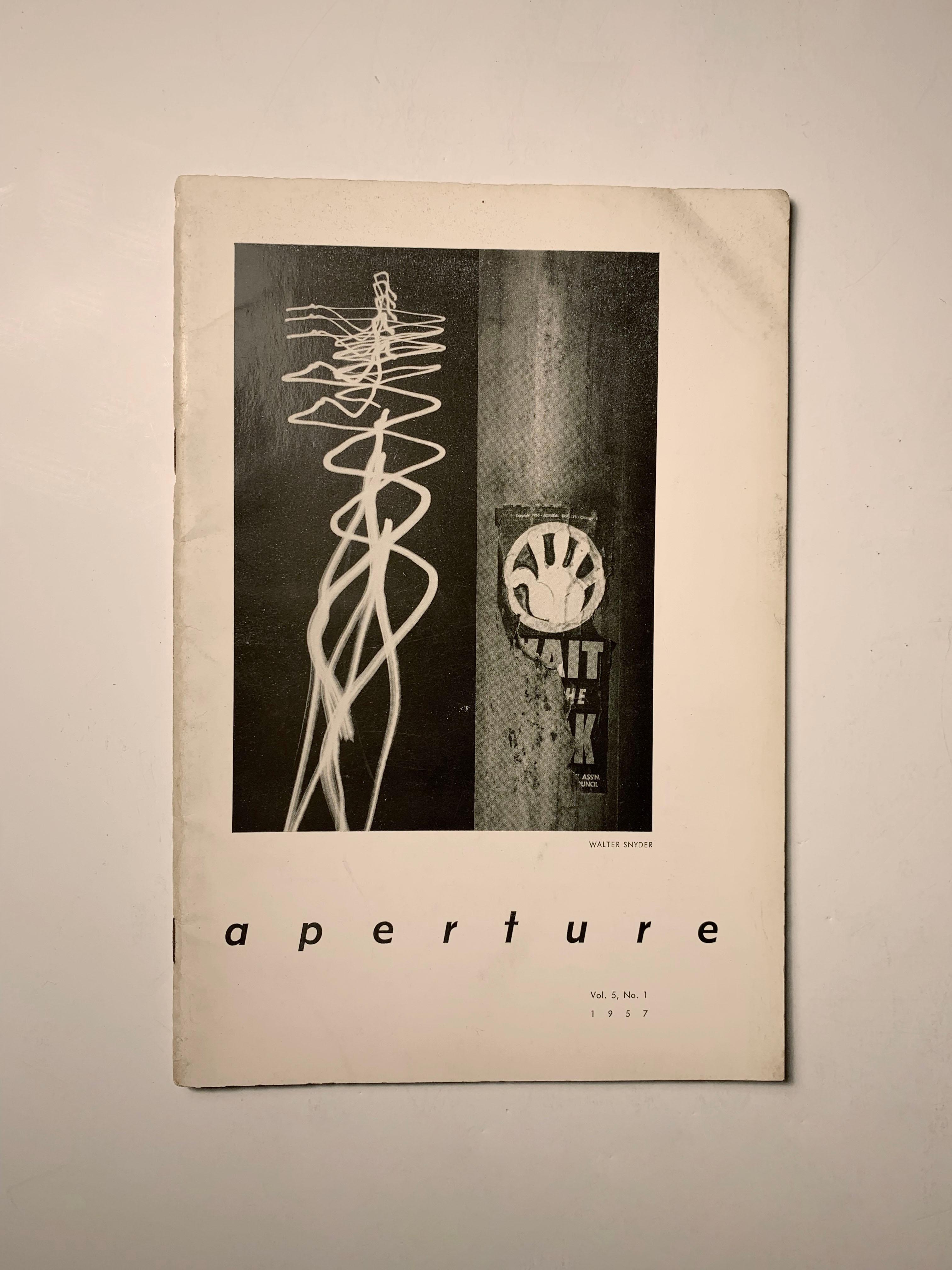 Aperture Photography Magazine Collection of 6 Early Issues 1950s For Sale 1