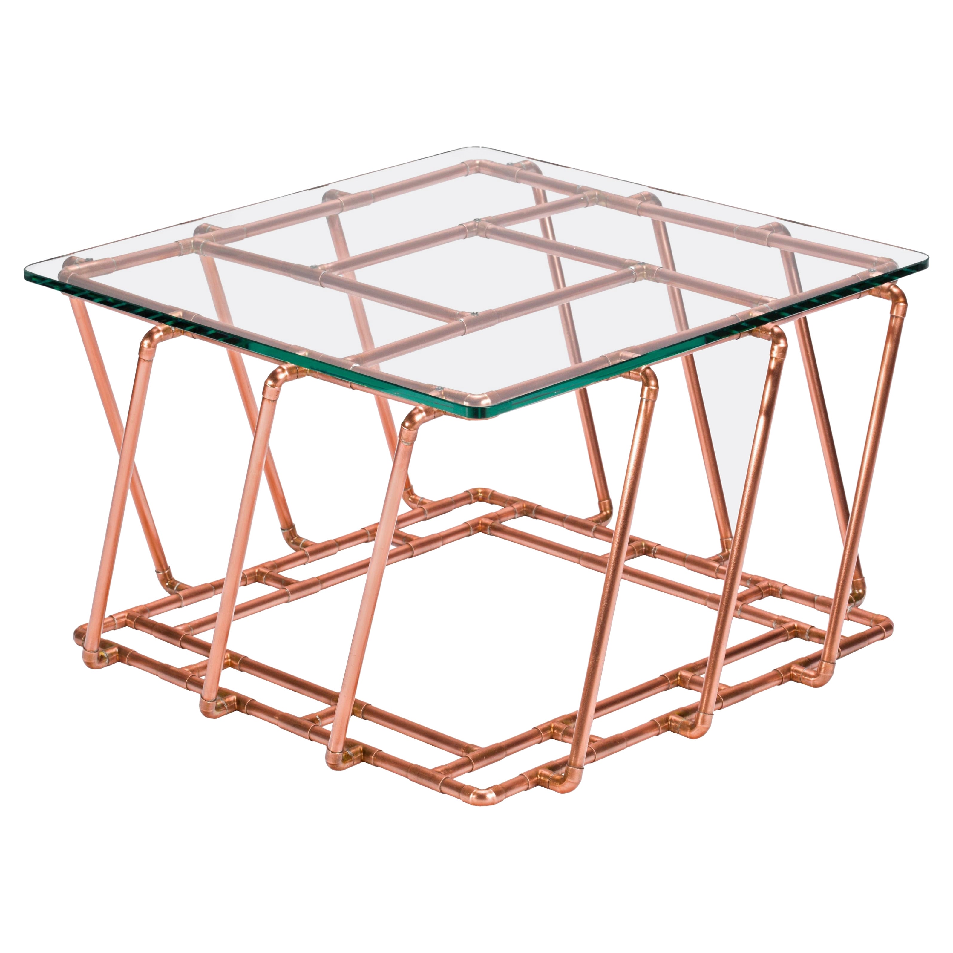Apertura: Mesa de cobre de TJ Volonis en venta