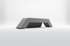 Apex Bench - Modern Handcrafted Scandinavian Bench with Wooden Legs