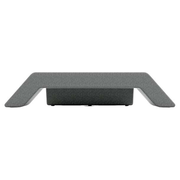 Apex Bench - Modern Scandinavian Bench with Wooden Legs For Sale at 1stDibs