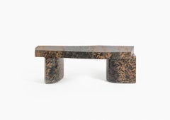 Aphanès marble Bench by Roberto Sironi