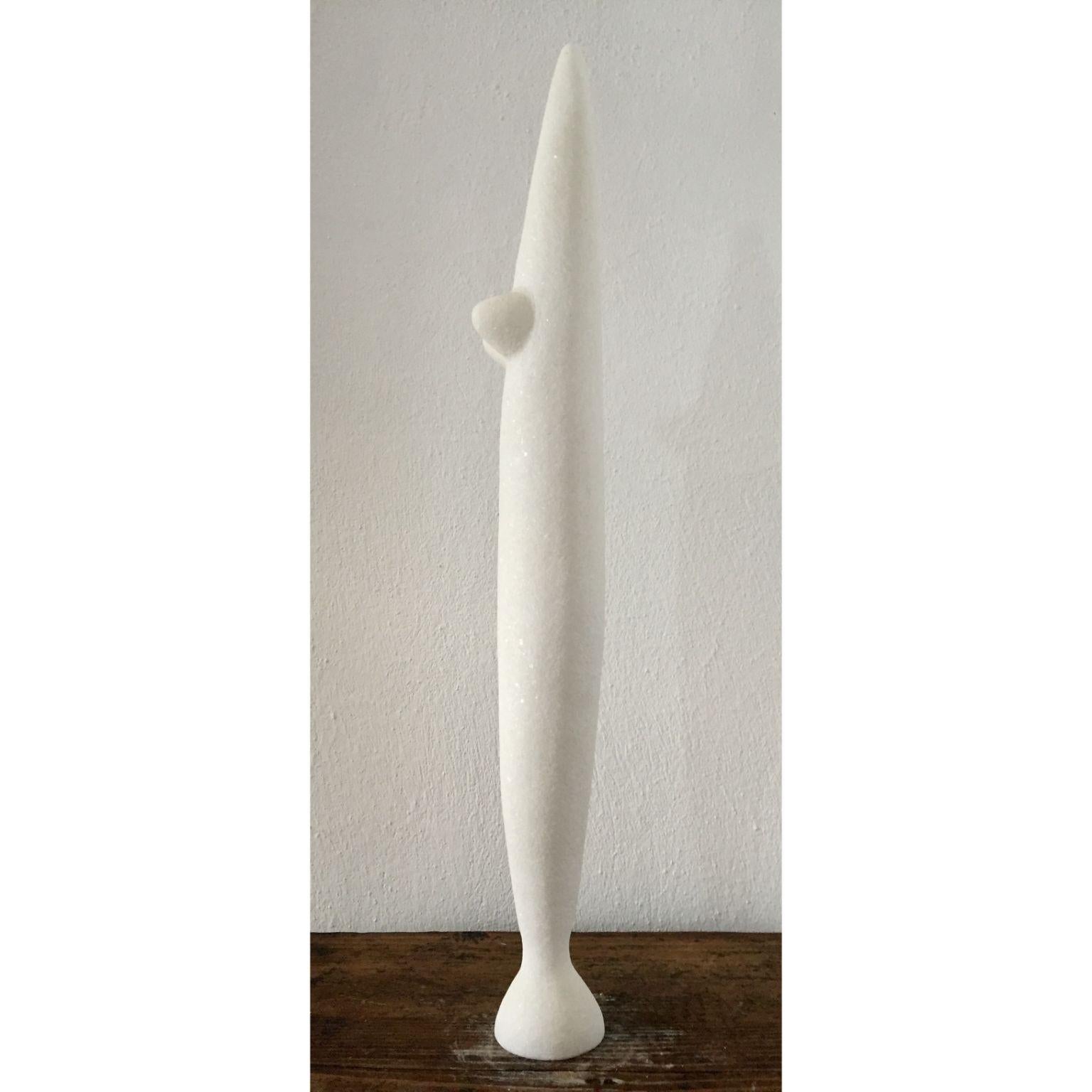 Aphrodite Hand Carved Marble Sculpture by Tom Von Kaenel In New Condition For Sale In Geneve, CH