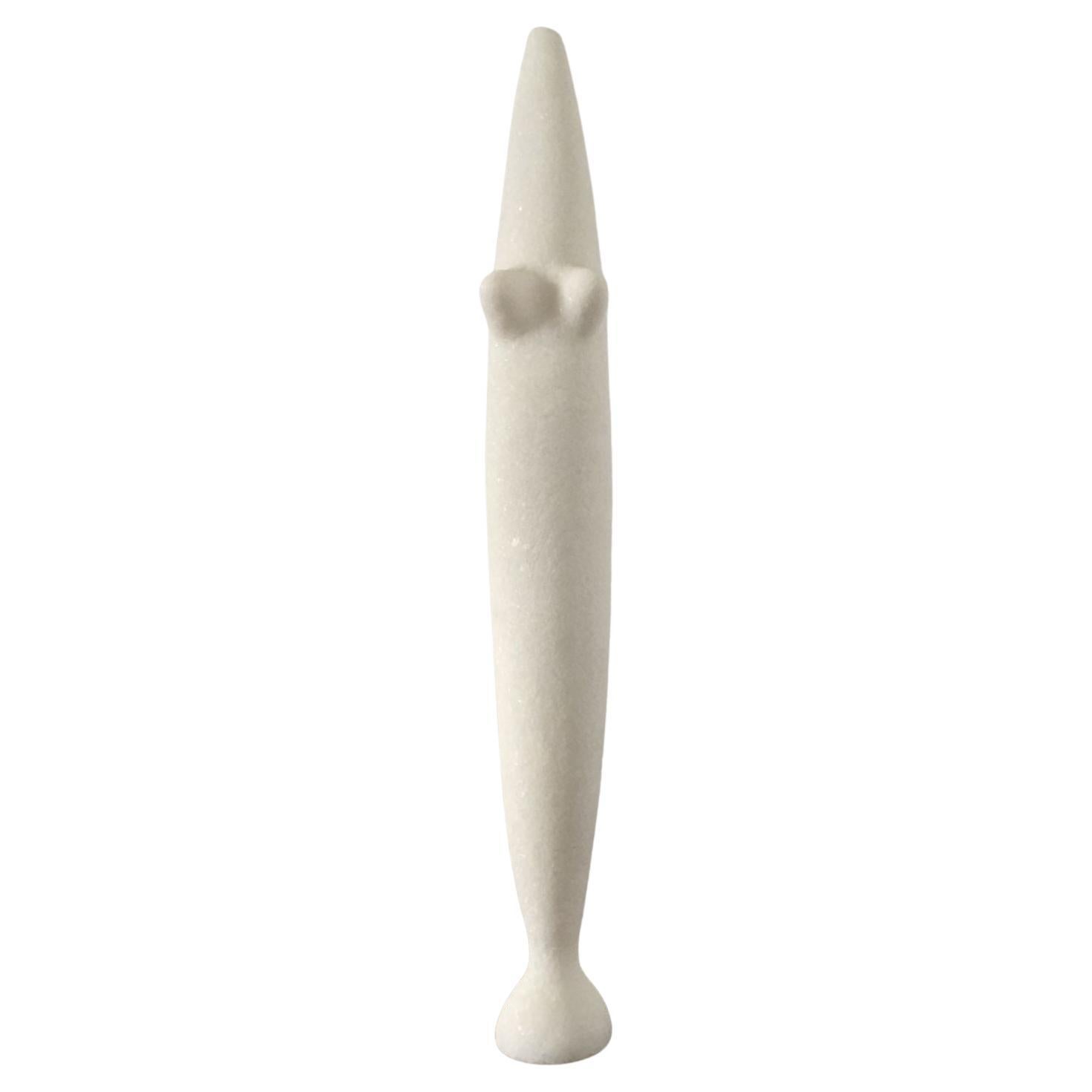 Aphrodite Hand Carved Marble Sculpture by Tom Von Kaenel For Sale