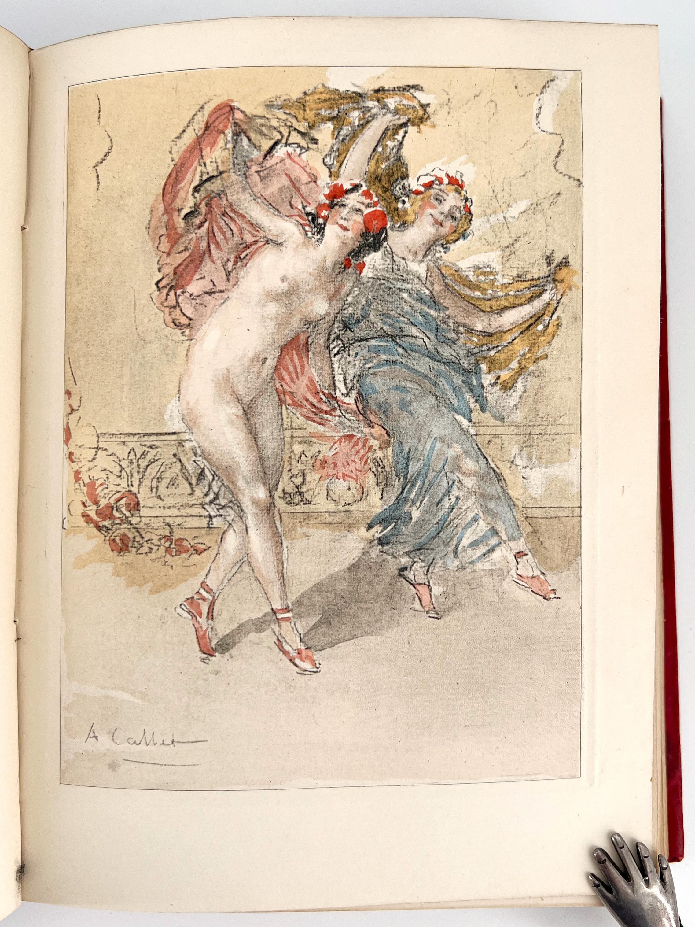 Aphrodite; Moeurs Antiques by Pierre Louÿs, illustr. by Antoine Calbet - In Excellent Condition For Sale In Middletown, NY
