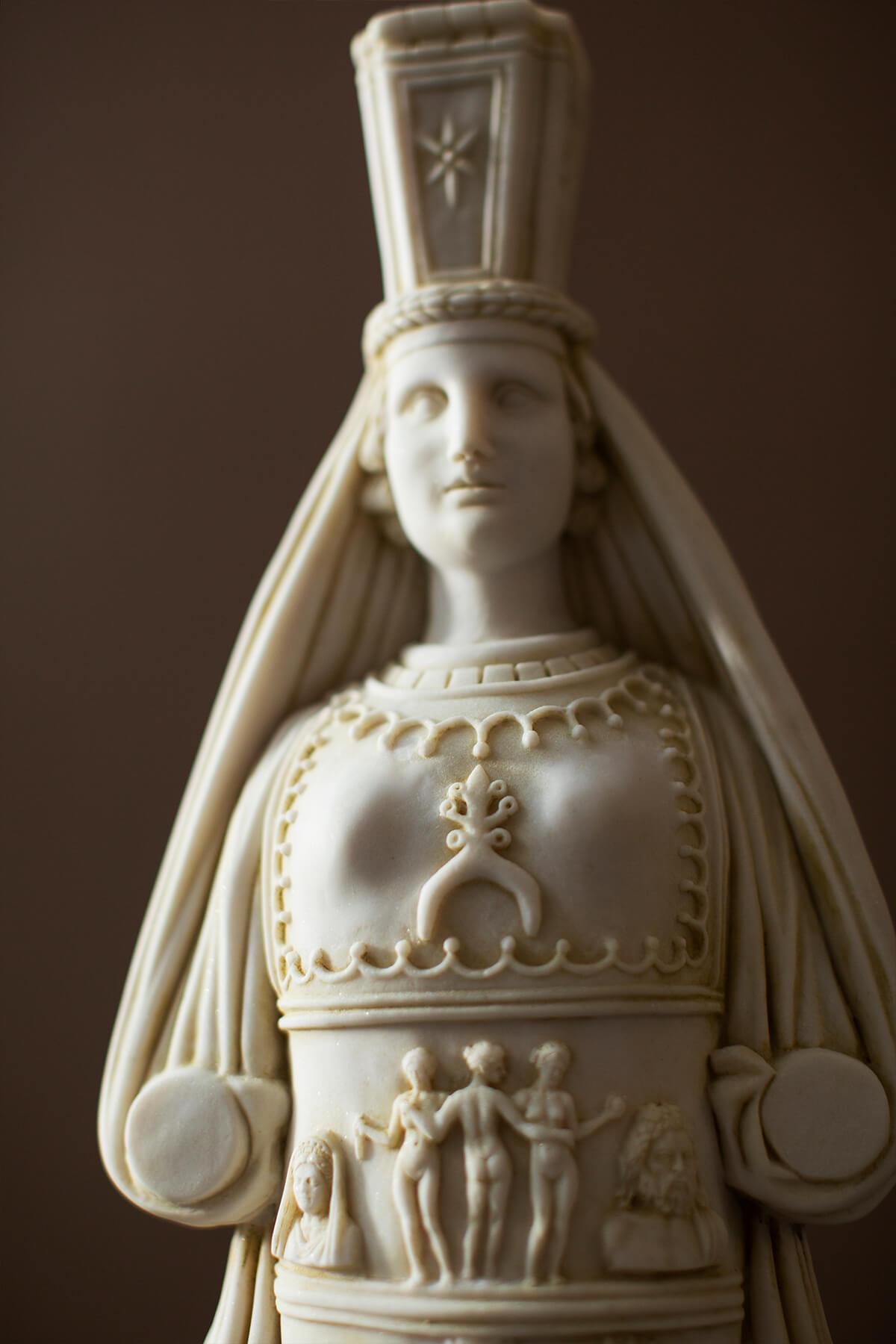 Aphrodite-Statue mit komprimiertem Marmor pulverbeschichtet „Aphrodisias Museum“ im Angebot 1