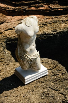 Aphrodite Torso Statue Ephesus Museum Figur Replica Compressed Marble Powder