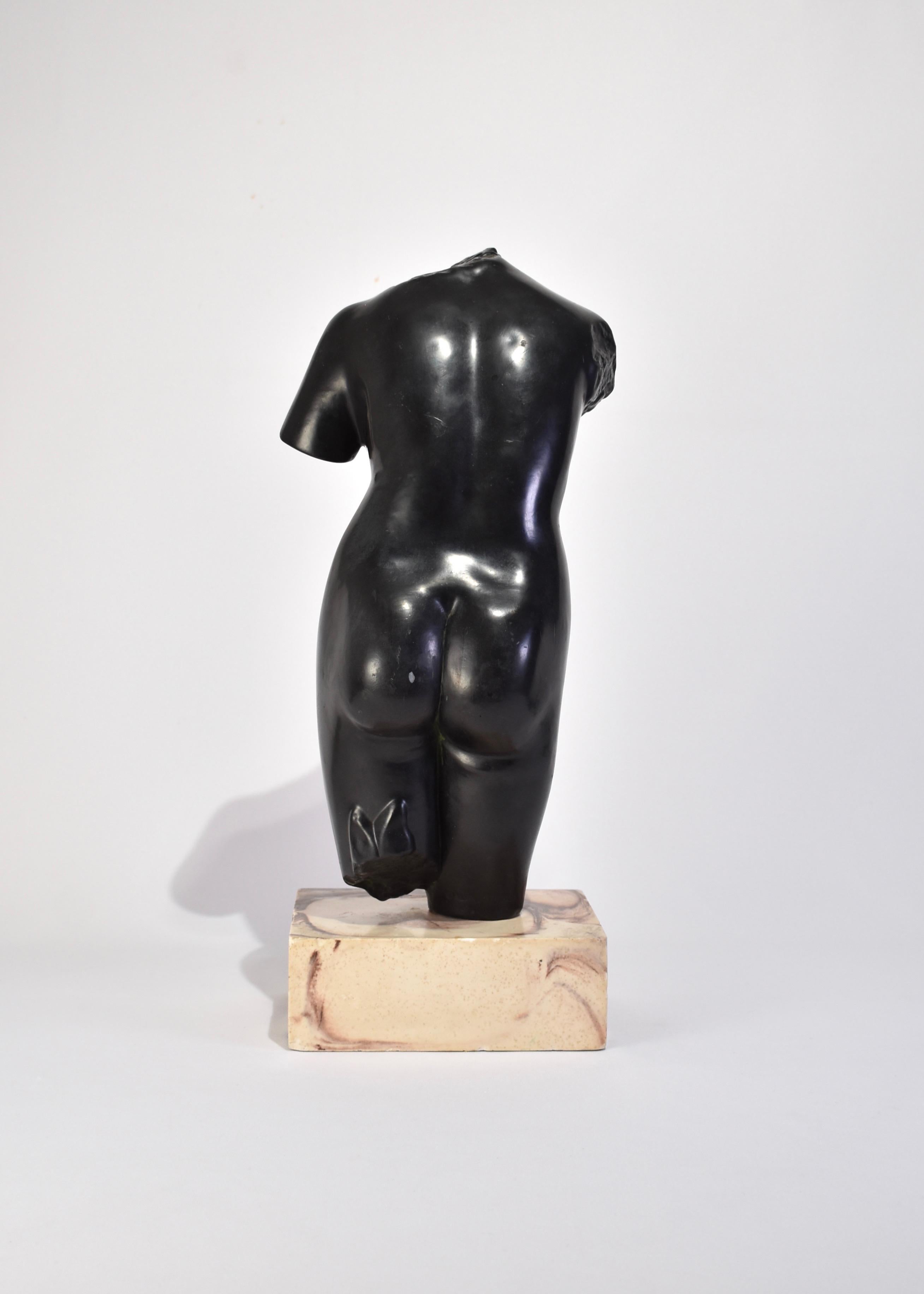 Resin Aphrodite Torso Sculpture