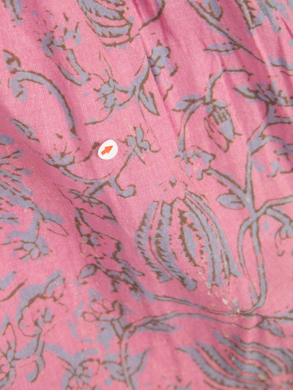Apiece Apart - Vestito midi rosa con stampa floreale, taglia S In condizioni buone a London, GB