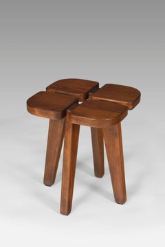 Finnish Apila Pine Stool by Lisa Johansson Pape 1970's