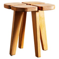 Apila Stool by Olof Ottelin, Finland, 1970