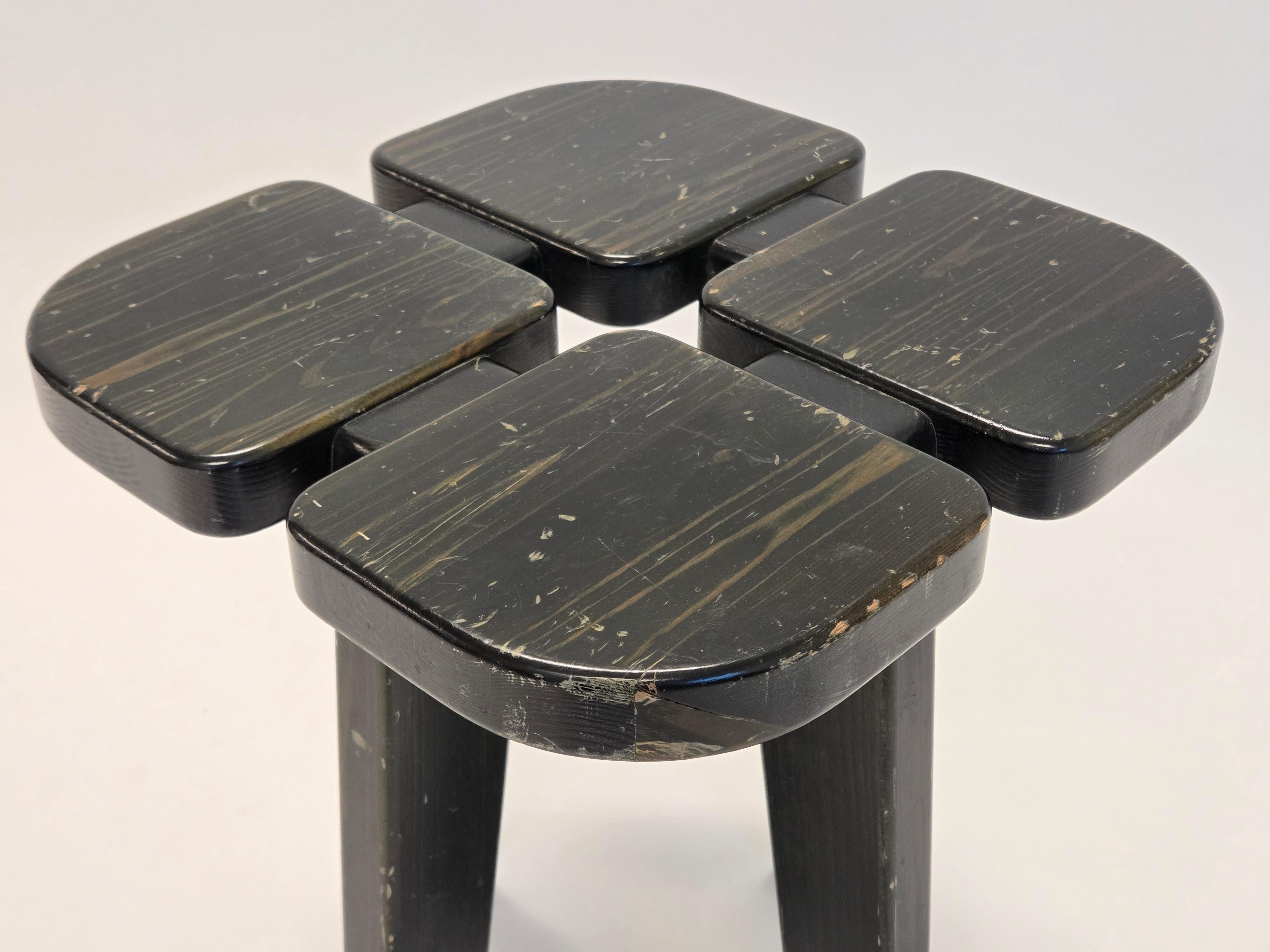 Apila Stool by Rauni Peippo for Stockmann, 1950s, Finland For Sale 2