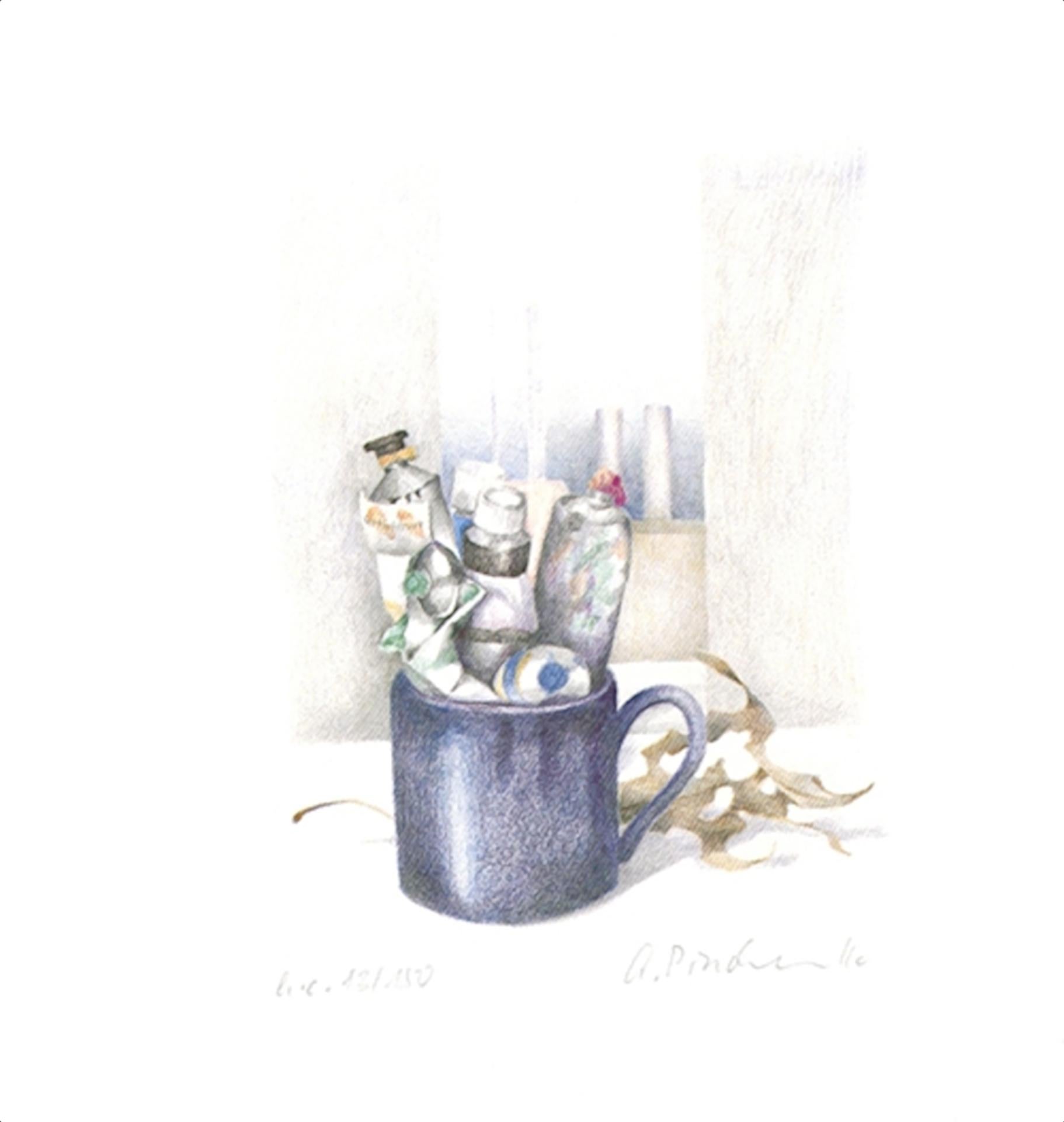 A. Pinckernelle - "Still Life" - colour lithograph