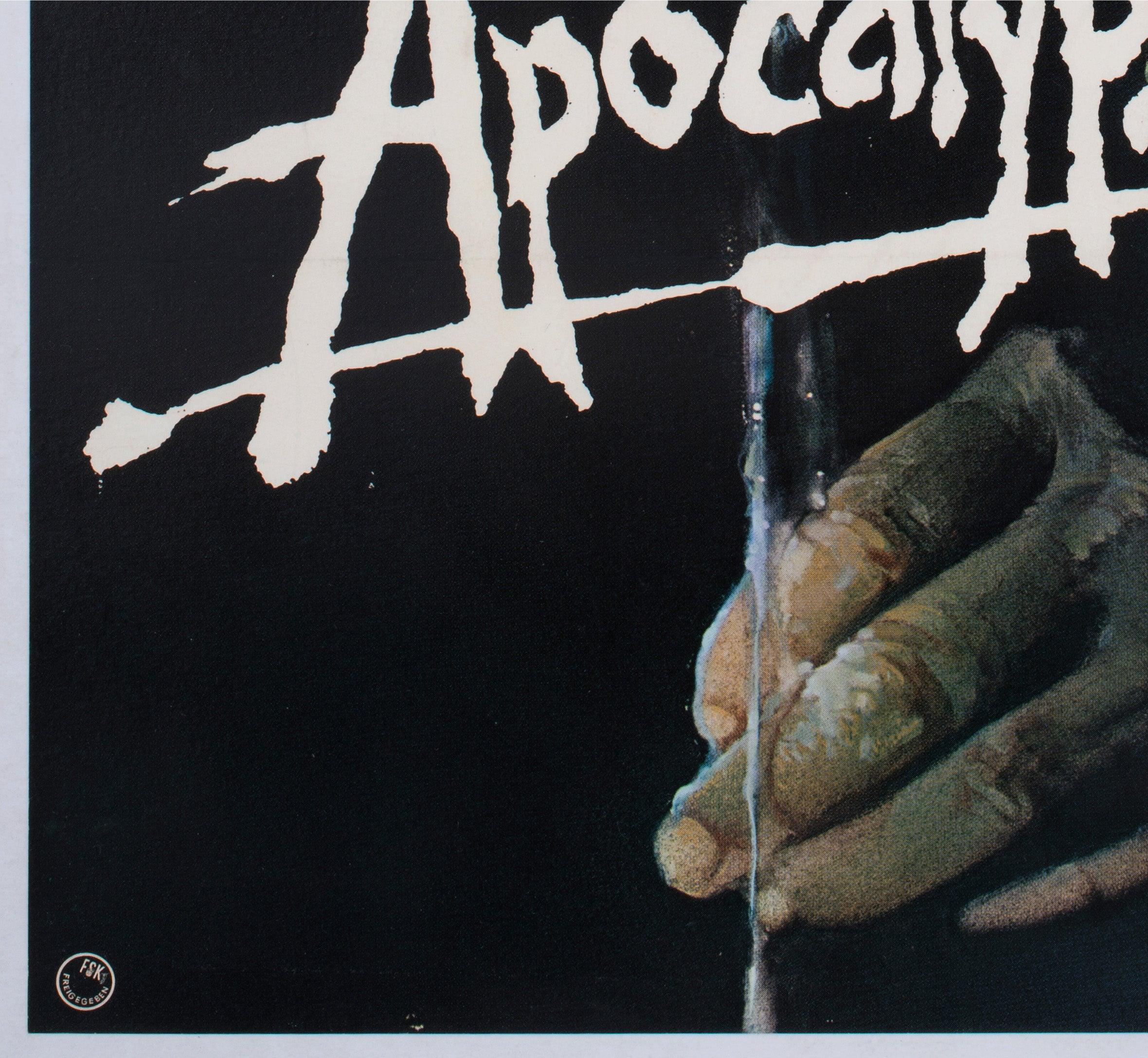 Apocalypse Now 1979 German A1 Style C Film Poster, Bob Peak For Sale 2